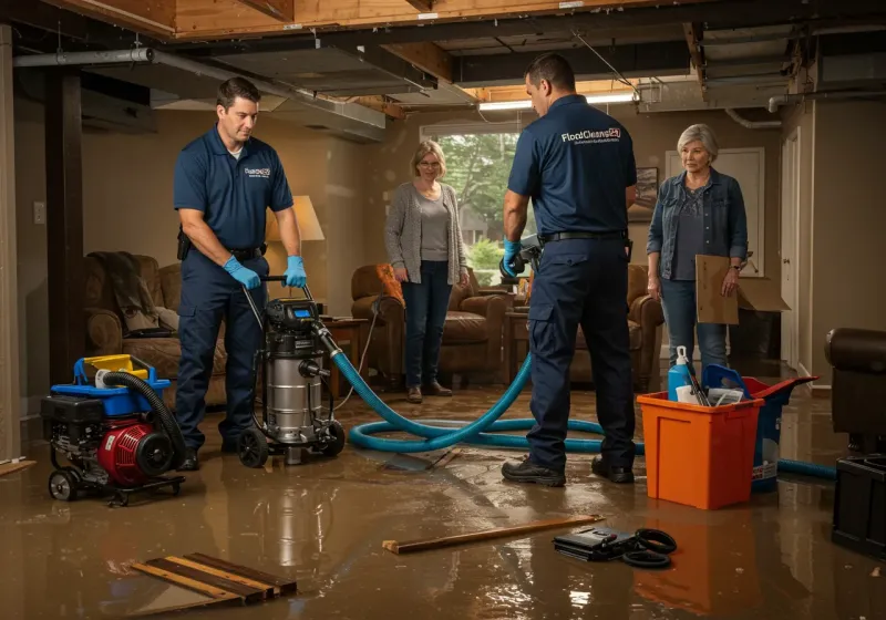 Basement Water Extraction and Removal Techniques process in Elkhart, TX