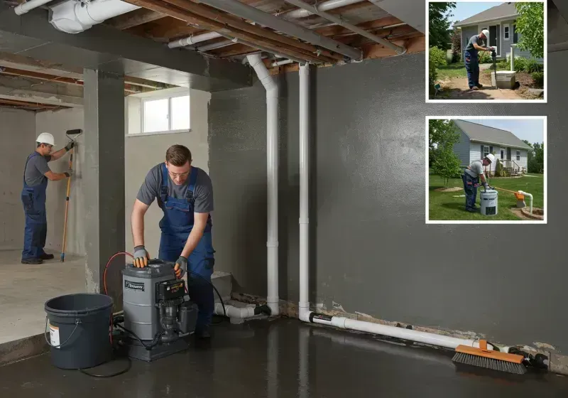 Basement Waterproofing and Flood Prevention process in Elkhart, TX